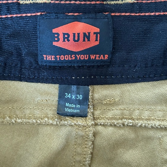 Men’s Brunt Tan Martin Pant 34x29 EUC - Picture 12 of 15